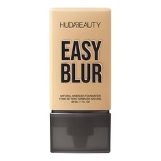 HUDA BEAUTY Easy Blur Foundation 30ml | SEPHORA UK Airbrush Foundation, Sephora Beauty, Makeup Gift, Sephora Makeup, Skincare Ingredients, Makati, Tinted Moisturizer