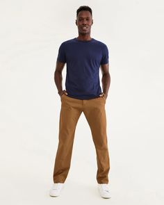 Ultimate Chinos, Athletic Fit – Dockers® Fitted Solid Chinos For Everyday Wear, Fitted Solid Color Chinos For Everyday, Fitted Chinos For Everyday Wear, Everyday Fitted Solid Color Chinos, Casual Chinos With 4-way Stretch For Work, Mens Capsule Wardrobe, Empire Records, For A Reason, Athletic Fits