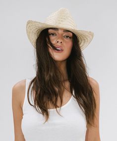 A light + comfortable Western straw style, the Codi has a classic, pinched crown with a wavy western upturned brim. Pair with your favorite tee shirt + jeans or coolest summer swimsuit for the ultimate coastal cowgirl style. Beachy Upf 50+ Tops For Spring, Casual Sun Hat For Rodeo, Fitted Western Tops For Summer, Casual Summer Top With Upf 50+, Casual Fitted Fedora Sun Hat, Fitted Tops For Rodeo In Summer, Natural Color Casual Straw Hat For Warm Weather, Casual Natural Straw Hat For Warm Weather, Casual Fitted Natural Sun Hat