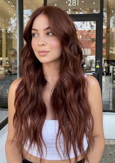 Hair Color For Brown Eyes, Red Brown Hair