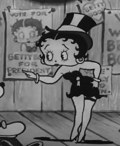 Betty Boop Original, 1950s Cartoon, Grey Aesthetic, Vintage Cartoons, Betty Boop, Yoga Poses