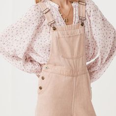 Spell Classic Overall In Blush (M). In Great Condition, Only Worn A Few Times! Pant Jumpsuit, Jumpsuit Romper, Overalls, Pants For Women, Blush, Pants, Pink, Women Shopping, Color