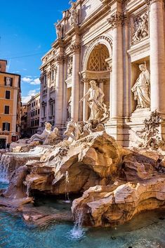 the trellotto fountain in rome, italy is one of the most beautiful places to visit