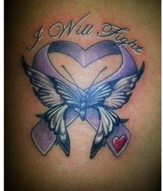 the back of a woman's stomach with an i love you tattoo on it