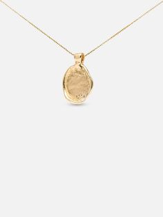 Mandy Reid Fern Gold Necklace 1 Necklace With Small Pendant, French Jewelry Style, Simple Gold Necklace, Handmade Gold Necklace, Jewel Wedding, Gold Necklace Simple, Fingerprint Jewelry, Necklace Layering, Dope Jewelry