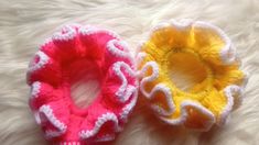 Crochet A Scrunchie, How To Crochet, Scrunchies