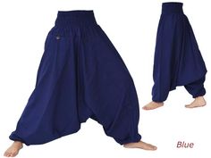 Harem pants women men classic Boho Hippie Aladdin Pants in 8 colors Boho Hippie Pants, Palazzo Pants Plus Size, Pants Boho, Drop Crotch Pants, Harem Pants Women, Hippie Pants, Adventure Outfit, Black Wide Leg Pants, Men Classic