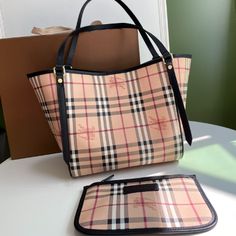 Bjia Chunyuan’s most classic double bag shopping bag is back! Comes with a detachable pouch inside! Great value for money! A classic and timeless fashion essential for home control

Size: (26X27) Affordable Purses, Plaid Backpack, Burberry Plaid, Lv Belt, Lv Purse, Lv Wallet, Burberry Women, Lv Handbags, Blue Backpack