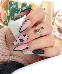 Nail Board, Gothic Nails, Goth Nails, Black Nail, Kawaii Nails, Nail Art Ideas