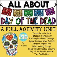 an activity poster for day of the dead