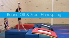 Front Handspring Drills, Back Handspring Drills, Front Handspring, Gymnastics At Home