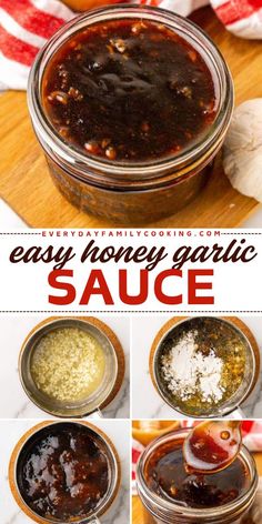 If you want a delicious sauce with simple ingredients, try this Easy Honey Garlic Sauce Recipe! Perfect as a glaze or marinade for chicken, broccoli, baby potatoes, Brussels sprouts, carrots, and asparagus. Give it a try today!