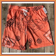 Naruto Orange Anime Shorts. Men’s Size Xl 100% Polyester. Brand New With Tags Naruto Orange, Orange Anime, Anime Shorts, Shorts Men, Black Orange, Orange Black, Mens Shorts, Naruto, Man Shop