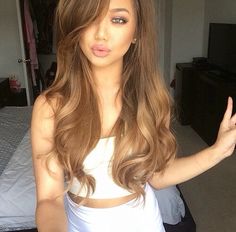 ✦ριитєяєѕт | @L3xXoXo ღ✦ Honey Hair Color, Honey Brown Hair, Hair Color Light Brown, Frontal Hairstyles, Have Inspiration, Trendy Hair Color, Hair Brown, Light Brown Hair, Brown Hair Colors