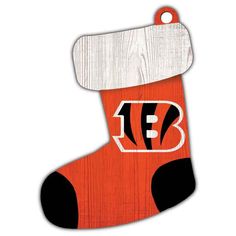 Cincinnati Bengals Stocking Ornament Sports Wreaths, Sport Craft, Stocking Ornament, Green Monsters, Wreath Supplies, Craft Supply