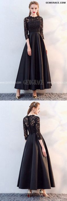 10% off now|Free shipping world-wide. Elegant Maxi Long Black Homecoming Dress With Lace Sleeves at GemGrace. Click to learn our pro custom-made service for wedding dress, formal dress. View #HomecomingDresses for more ideas. Black Floor-length Evening Dress With Lace Trim, Black Lace Trim Floor-length Evening Dress, Black Floor-length Dress With Lace Sleeves, Black Dress With Lace Sleeves For Banquet, Black Evening Dress With Lace Sleeves, Black Evening Dress With Lace Patchwork, Black Long Sleeve Evening Dress With Lace Sleeves, Black Lace Patchwork Evening Dress, Net Gown Designs