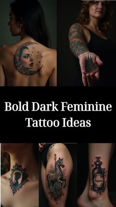 the cover up for bold dark feminine tattoo ideas