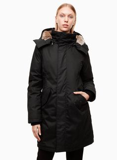 Babaton OSKAR PARKA | Aritzia Winter Down Parka With Drawstring Hood, Hooded Down Parka For Fall, Functional Down Parka For Fall, Cold Weather Down Parka With Drawstring Hood, Waterproof Down Parka For Fall, Down Parka With Double-lined Hood, Functional Fall Parka With Detachable Hood, Weatherproof Down Parka For Fall, Functional Down Parka With Double-lined Hood