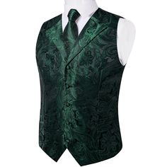 High Quality Vest+Necktie Brand: ties2you Button closure Formal Suit Vest : High Quality Material, The material of vest is soft and lightweight. No fading, no distortion, anti-wrinkle and smooth, is not easy to pilling. Important : This dress vest sizes are not same as US size. Please check the size chart carefully on product page. Excellent Design : Business vest is designed with classic V-neck, The back adjustable Waistcoat offers a more accurate fit, makes you stand out in the crowd. Match Ti Business Vest, Plus Size Vests, Vest Suit, Mens Suit Vest, Suit Tie, Vest Set, Plus Size Suits, Collar Vest, Vest And Tie