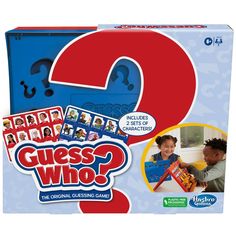 the board game guess who is in its box