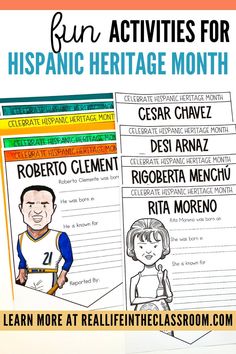 Empower your students to celebrate and learn with this Hispanic Heritage Month Pennant Research Report Project. It’s a fun, engaging way to create eye-catching posters and a meaningful Hispanic Heritage Month bulletin board. Perfect for first and second grade research projects, this tool brings history to life in your classroom. Visit the link to explore this engaging resource! Hispanic Heritage Month Bulletin Board, Hispanic Heritage Month, Hispanic Heritage, Heritage Month, Classroom Displays, Research Report