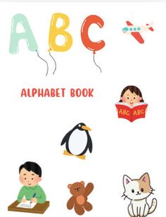 Alphabet book: It is great for introducing kids to writing their letters Abc Book, Alphabet Book, School Items, Gift Registry, Halloween Shopping, Toys Games, Abc, Alphabet, Paper Party Supplies