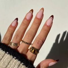 20 Thanksgiving French Nail Ideas for a Festive Holiday Mani Nails Airbrush, App Filter, Kutek Disney, September Nails, Airbrush App, Smink Inspiration, Makijaż Smokey Eye, Neutral Nails, Photo Edited