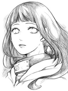 a pencil drawing of a girl with her eyes closed and head tilted to the side