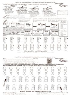 Nail Tech Practice Sheet, Acrylic Nails Practice Sheets, Free Printable Acrylic Nail Practice Sheet, Nails Practice Sheet, Practice Acrylic Nails, Acrylic Nail Practice Sheet, Acrylic Practice Sheet, Nail Practice Sheet, Nails Theory