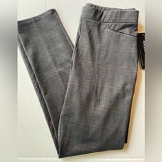 Nwt 89th + Madison Ankle Length Comfort Waist Medium Pants. Style 110009520 Blue Plaid 65% Polyester 30% Rayon 5% Spandex Business Casual Stretch Straight Leg Capris, Workwear Straight Leg Pull-on Capris, Stretch Pull-on Dress Pants For Fall, Stretch Dress Pants With Pull-on Style For Fall, Stretch Tapered Leg Dress Pants For Fall, Stretch Ankle-length Dress Pants For Fall, Stretch Straight Capris For Work, Stretch Ankle-length Pants For Fall, Fall Stretch Straight Capris