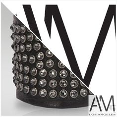 Black Leather Cuff with Gunmetal Swarovski Crystals #RockerCuff #RhinestoneBracelet #RhinestoneCuff #Cuff #LeatherCuff #LaceUp #bracelet #BlackCuff #ArmCandy #CuffBracelet Edgy Leather Bracelet For Party, Party Leather Bracelet With Rivets, Modern Leather Bracelet For Parties, Modern Leather Bracelet For Party, Modern Leather Party Bracelet, Silver Leather Bracelet With Rivets For Party, Silver Leather Bracelets For Party, Rustic Accessories, Bracelets Boho