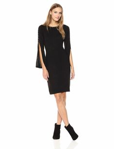 Long Sleeve Tshirt Dress, Tshirt Dresses, Wrap Sweater Dress, Long Sleeve Ruffle Dress, Sleeveless Sweater Dress, Work Dresses For Women, Women Long Sleeve Dress, Sweater Dress Women, Womens Black Dress