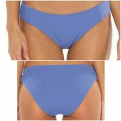 Brand: Becca Description: Nwt Bikini Bottom Subtle Ribbing* Low Rise* Moderate Back Coverage* Lined* 92%Nylon 8%Spandex Color: Blue Size: Xlarge Casual Ribbed Swimwear For Pool, Blue Ribbed Bottoms For Summer, Fine Line, Womens Swim, Low Rise, Color Blue, Spandex, Women Shopping, Blue