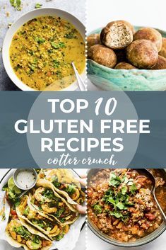 the top 10 gluten free recipes to cook