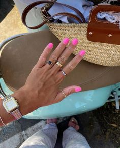 Perfect Nails, Just Girl Things, How To Do Nails, Fake Nails, Pink Nails, Cute Nails, Nail Inspo