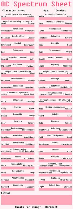 a poster with the names and numbers of different types of items in red, white and pink