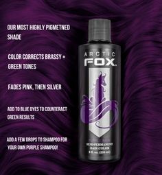 Arctic Fox Hair Dye On Brown Hair, Arctic Fox Purple Af On Brown Hair, Artic Fox Purple Af, Arctic Fox Purple Af, Arctic Fox Ritual And Purple Af, Arctic Fox Hair Dye Combinations Purple, Purple Arctic Fox Hair, Purple Af Arctic Fox Hair, Arctic Fox Hair Dye Purple