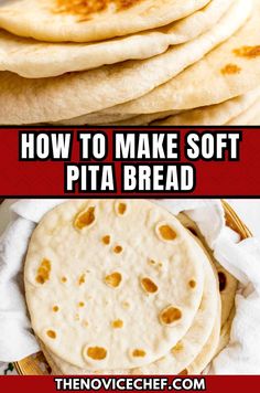 how to make soft pita bread