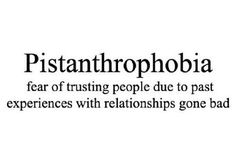 the words pistathrophobia appear to be in black on a white background