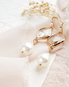 Pearl and Crystal Wedding Earrings for Brides Gold Crystal | Etsy Poland Gold Crystal Pearl Earrings For Wedding, Teardrop Pearl Bridal Earrings For Mother Of The Bride, Gold Teardrop Bridal Earrings For Mother Of The Bride, Teardrop Pearl Crystal Earrings For Weddings, Gold Pearl Crystal Earrings For Wedding, Teardrop Wedding Earrings With Pearl Charm, Gold Teardrop Pearl Drop Earrings For Wedding, Gold Teardrop Wedding Earrings With Pearl Drop, Pearl Teardrop Earrings For Wedding