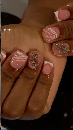 Christmas Junk Nails, Natural Acrylic Nails, Cute Nail Designs, Dope Nails, Best Acrylic Nails