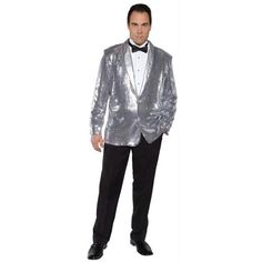 Greatforanyelegantoccasion.Silversequinjacket.Adultonesizefitssizes4246.
BoxDimensions(inInches)
Length:16.00
Width:13.00
Height:3.00 Sequin Jacket Costume, Plus Size Flapper Costume, Labyrinth Ball, Sequin Costume, Unique Couple Halloween Costumes, Disco Dancing, Costume Ideas For Halloween, 70's Disco, What Happens In Vegas