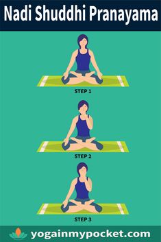 how to do yoga for beginners with the words nadi suddh pranama