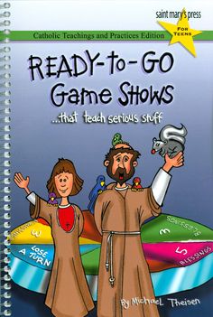 the book cover for ready - to - go game shows that teach selfs stuff