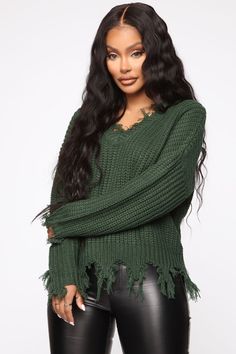 Fashion Nova Models, Loungewear Women, Women Hoodies Sweatshirts, Green Sweater, Shop Maxi Dresses, Sweater Fashion, Green Fashion, Rompers Women, Active Wear For Women