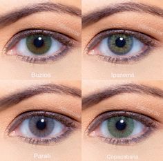 FRESHGO COPACABANA GREEN COSMETIC COLORED CONTACT LENSES | EyeQ Boutique