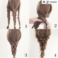 Hair Arrange, Hair Tutorials Easy, Christmas Hairstyles, Peinados Fáciles Para Cabello Corto, Hair Stylies, Work Hairstyles, Hair Up Styles, Hairdo For Long Hair, Easy Hairstyles For Long Hair