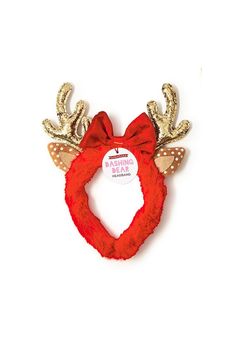 Get ready to shine bright this holiday season with our Reindeer Hand-Crafted Antler Headbands! Each headband is crafted with attention to detail, making it the perfect accessory for holiday parties, family gatherings, or just adding a little extra sparkle to your day.Features sparkle antler stylesAssorted 3 designsSoft faux fur headbandCharming and fun while keeping your hair in placeGreat for kids and adultsSEASONAL ITEMS ARE FINAL SALE Novelty Christmas Party Headband, Adjustable Christmas Holiday Headband, Adjustable Headband For Holiday Gifts, Adjustable Headband For Holiday Festivities, Christmas Festive Headband Headpiece, Red Christmas Holiday Headband, Christmas Gift Hair Accessories With Matching Headband, Festive Christmas Headband, Christmas Party Adjustable Hair Accessories