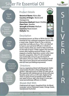 Silver Fir Essential Oil Fir Essential Oil, Madam Pomfrey, Essential Oil Chart, Essential Oil Box, Silver Fir, List Of Essential Oils