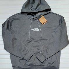 Nwt The North Face Men's Horizon Po Hoodie, Size S, Color Is Called Medium Gray Heather, Has Kangaroo Pocket. Casual Hoodie For Outdoor Activities In Athletic Heather, Casual Hoodie In Athletic Heather For Outdoor Activities, Casual Athletic Heather Hoodie For Outdoors, The North Face Hooded Top For Streetwear, The North Face Tops With Drawstring Hood For Streetwear, The North Face Sporty Sweatshirt For Outdoor Activities, The North Face Hooded Hoodie For Sports, The North Face Streetwear Top With Drawstring Hood, Streetwear Hoodie With Adjustable Hood By The North Face